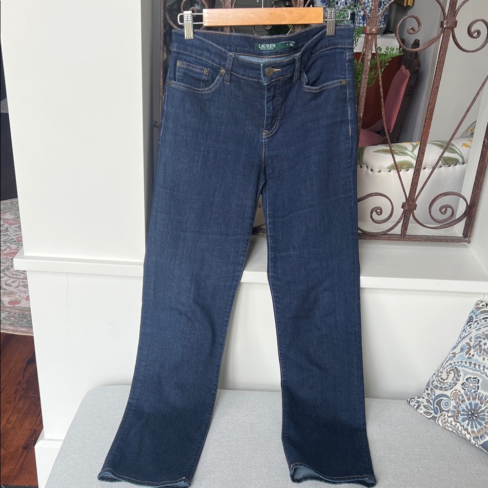 Ralph Lauren Dark Blue Straight Leg Jeans